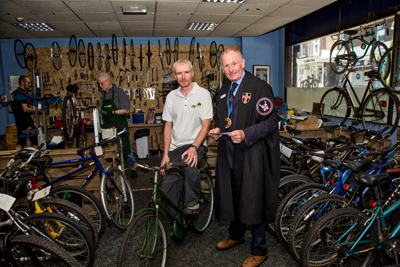 Freemen's Gift Keeps Wheels of Bikers' Charity Turning