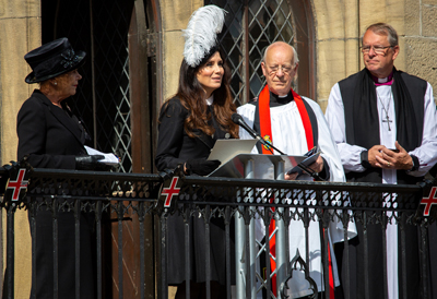 Proclamation of King Charles III at Durham Town Hall